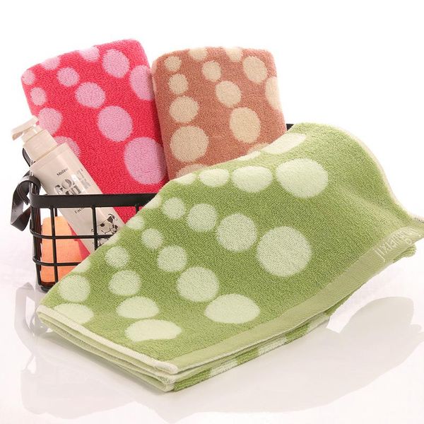 

towel christmas 34x75cm 100% cotton dot strong absorbent face bath