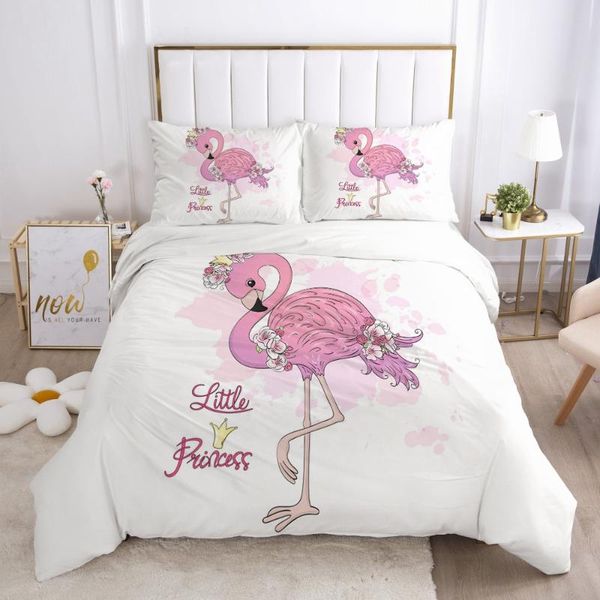 

bedding sets pink cute girls princess cartoon set for baby kids children crib duvet cover pillowcase blanket quilt lovely