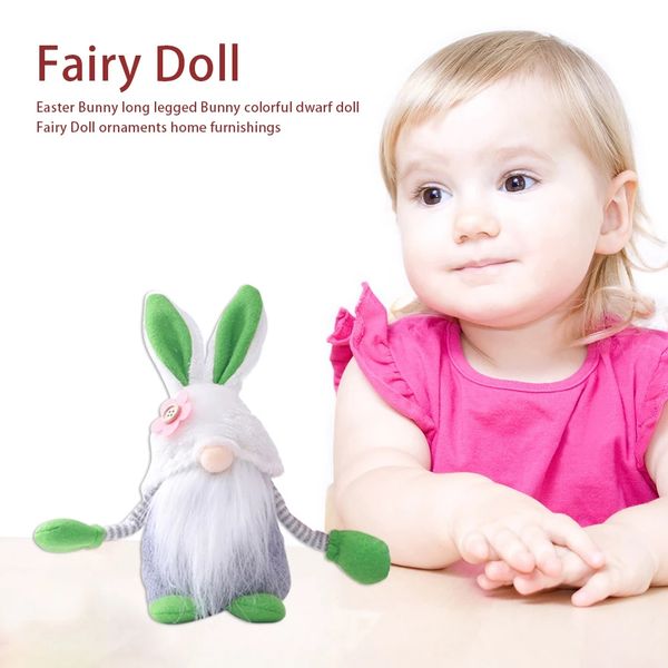 

dhl ship easter faceless gnome rabbit doll handmade reusable home decoration spring hanging bunny ornaments kids gift