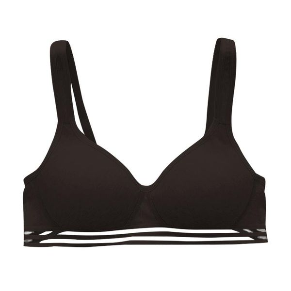 

gym clothing girls yoga bra no steel ring cotton thin section comfortable adjustable, White;black