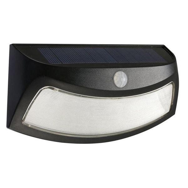 

outdoor wall lamps solar light 8 led waterproof intelligent sensor auto on at dusk off dawn for stair garden doorway lighting