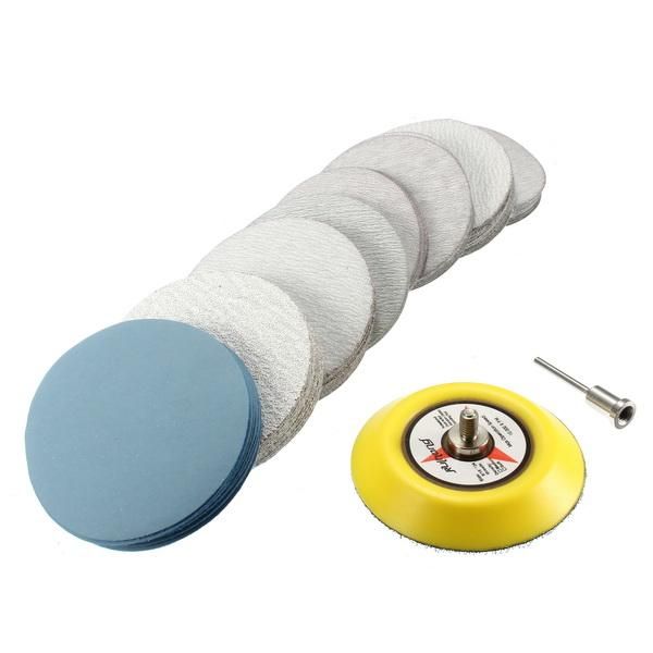 

kitchen faucets 2/3 inch hook and loop sanding pad 3mm shank with 80pcs 80 to 7000 grit sand paper