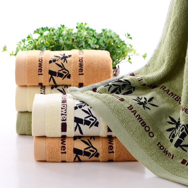 

towel 3 pieces bamboo fiber couple soft water-absorbing wash face beauty 35x75