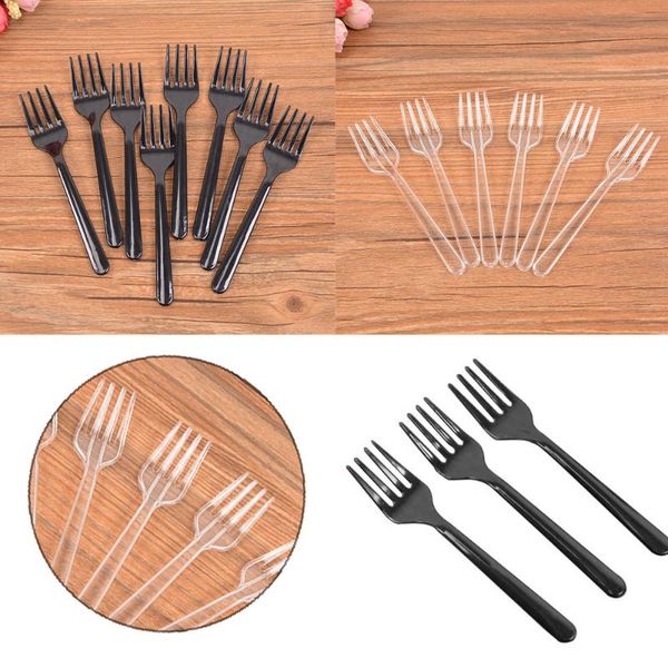 

forks disposable cutlery plastic for daily birthdays party large catered gatherings 100 count durable
