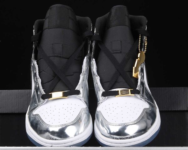 

high og white silver 1s jumpman 1 shoe basketball shoes mens womens sports sneakerjoa8