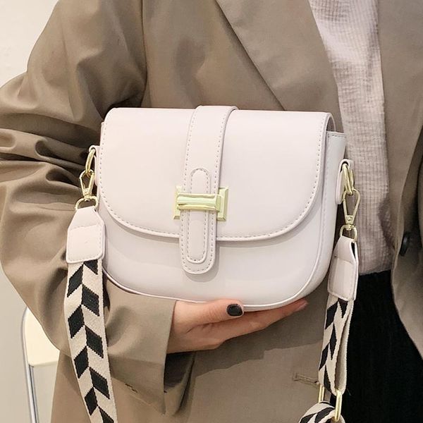 

evening bags wide strap crossbody for women 2021 design flap square messenger bag vintage handbag ladies luxury leather shoulder
