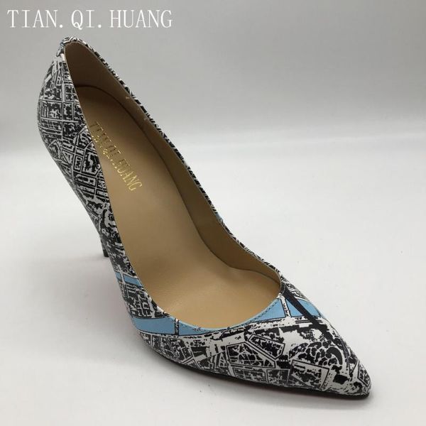 

new style women genuine leather high heels party fashion girls shoes, Black