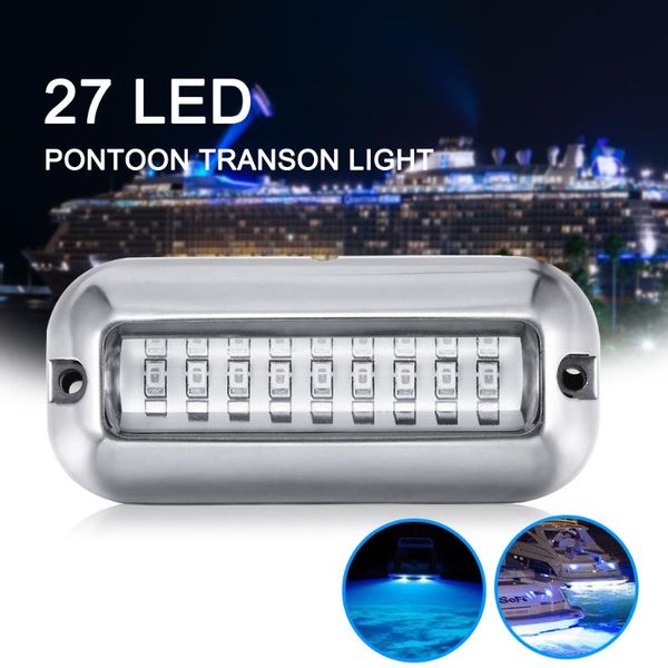

rafts/inflatable boats 50w stainless steel led underwater pontoon ocean ship beam light yacht stern fishing night