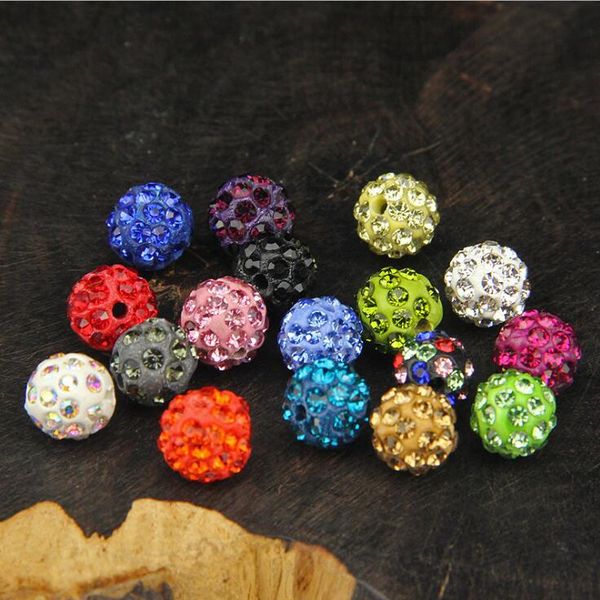 

pottery clay rhinestone ball bracelet earrings beaded beads spacer dadwz011 spacers, Bronze;silver