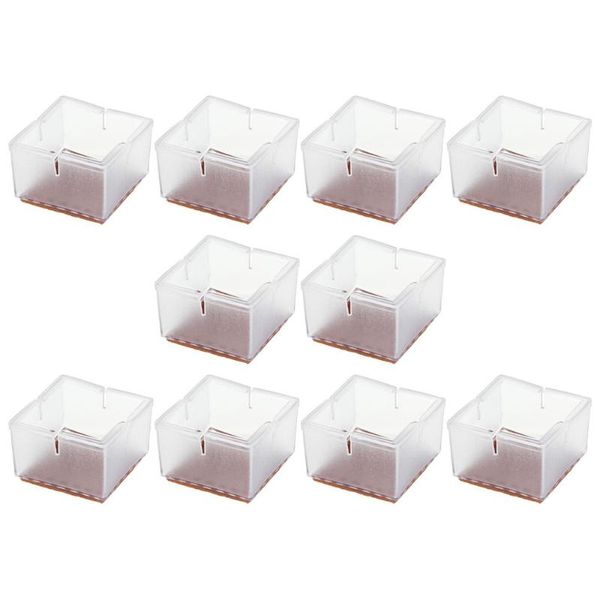 

carpets 10pcs chair leg covers square shape table feet mute