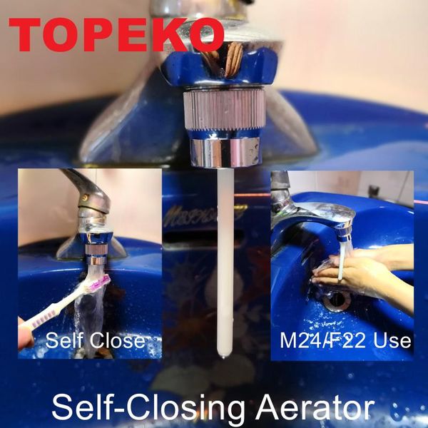 

water saving self closing aerator(tp-a03)-m24/f22 thread-30%-70% money saving