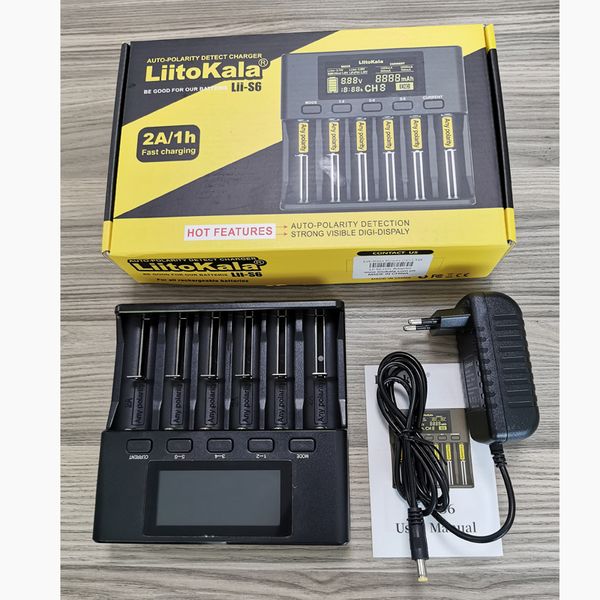 

lii-s6 pack lithium ion charger lii-s2 lii-pd4 lii-pl4 lii-s4 lii-402 lii-202 18650 26650 21700 nimh battery