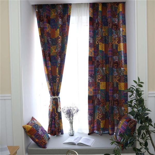 

curtain & drapes curtains window treatments cotton linen semi-shading high-grade pure jacquard shiny cortinas home kitchen home-textile
