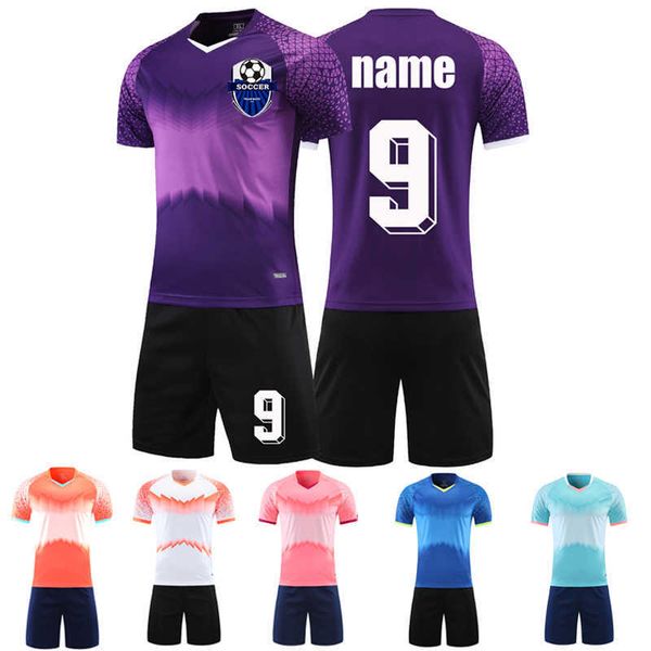 

2021 soccer jersey set men football shirts uniform,boys soccer jerseys futbol custom kids football set suit 4xs-5xlg5022, Gray