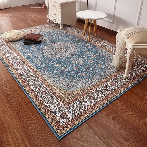 

persian-style abstract geometry carpets for living room bedroom decorate carpet modern parlor non-slip antifouling floor mat/rug