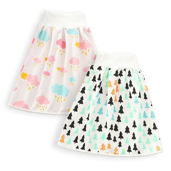 

cloth diapers baby reusable diaper skirt infant children waterproof cartoon comfy training pants cotton