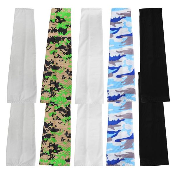 

elbow & knee pads 5 pairs riding arm sleeves outdoor sports, Black;gray