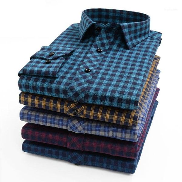 

men's casual shirts plus size big 6xl 7xl 8xl 9xl 10xl 2021 oversized men clothing large flannel plaid shirt cotton long sleeve male1, White;black