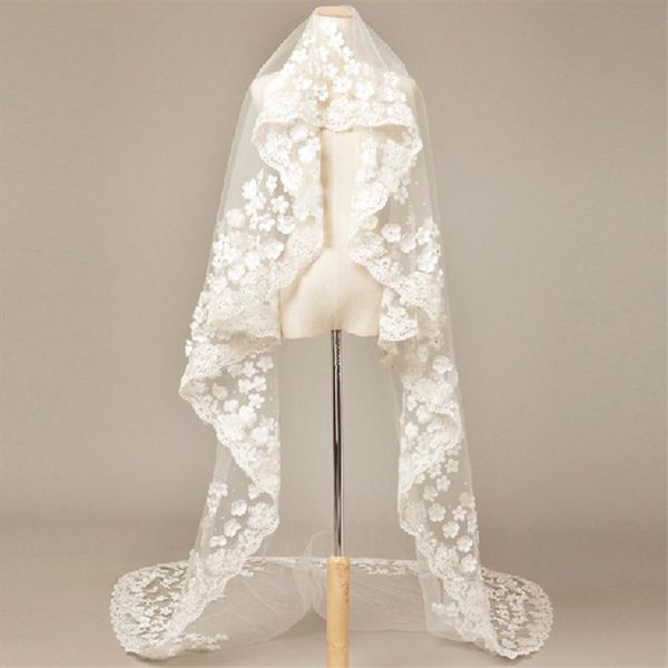 

bridal veils est high-end 300*300cm cathedral long wedding special veil accessories bride, Black