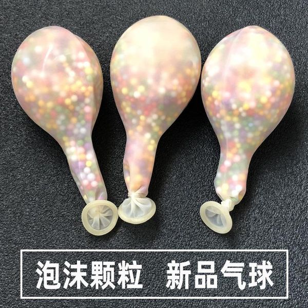 

party decoration 50pcs birthday wedding decor glitter confetti latex balloons children's decorative foam particles thickened