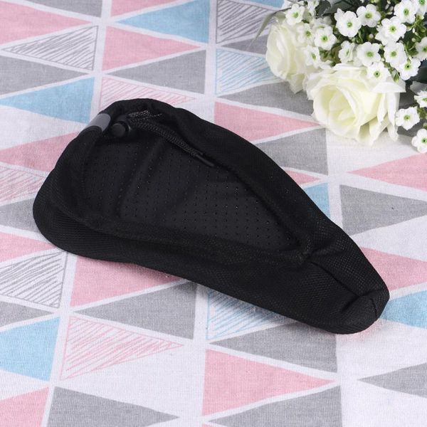 

bike saddles mountain 3d thick sponge universal size silicone cushion cover(red)