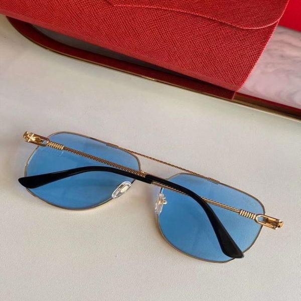 

sole da square gold metal glasses occhiali frame men sun brown cfrcx gold gradient with box fashion sunglasses wexfs, White;black