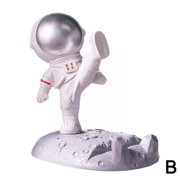 

cell phone mounts & holders resin astronauts holder ornaments universal bracket decoration stand gift home toys gifts desk offi y5t4
