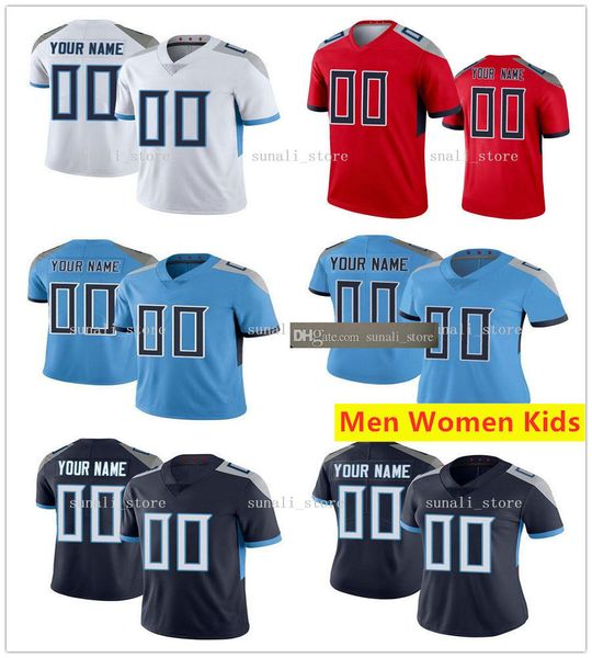 

sewed 2021 men women kids 22 derrick henry 17 ryan tannehill 11 a.j. brown 84 corey davis 31 kevin byard 25 adoree jackson jerseys shirts, Black;red