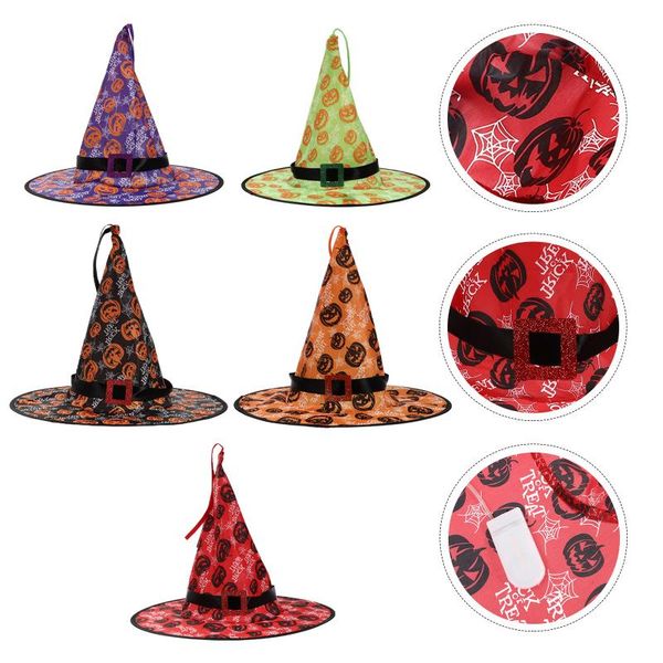 

party hats 5pcs witch hat headdress props creative costume decors