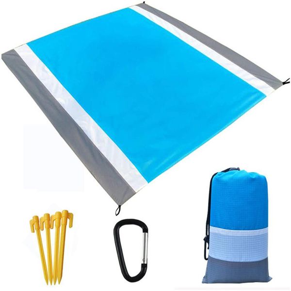 

outdoor pads ultralight water resistant camping mat with storage bag picnic blanket sandproof beach