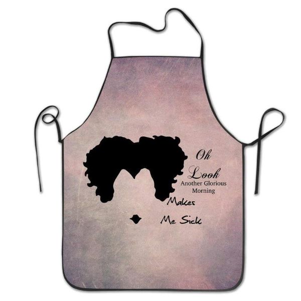

oh look another glorious morning makes me sick apron - cooking kitchen chef barber apron bib aprons for women men