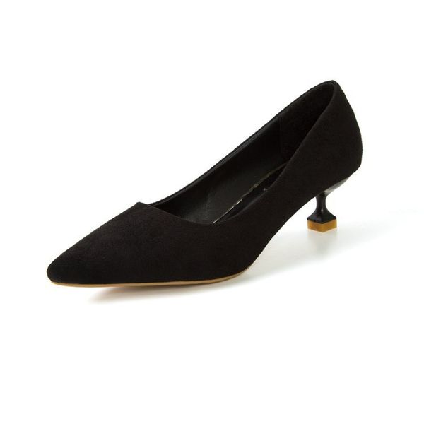 

fashion small fresh high heels 2020 fall new womens shoes pointed stiletto single shoes wild black work shoes dress party pumps