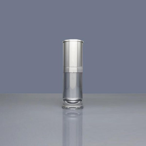 

storage bottles & jars high grade cosmetic plastic fine mist spray bottle 30ml, empty silver acrylic lotion pump for sale 1 oz