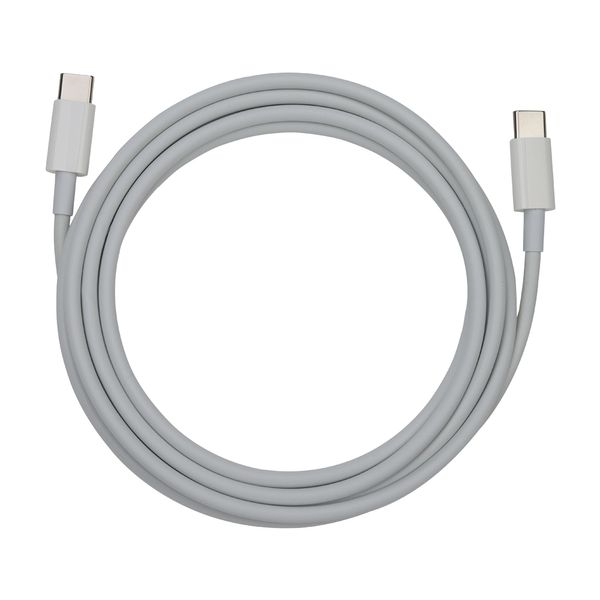 2M USB-C-zu-C-Datenkabel PD 60W 3A Schnellladegerät Laden Doppel-Typ-C-USB-Kabel für MacBook Samsung Xiaomi Huawei