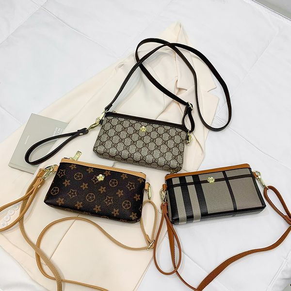 

luxury handbags 2021 new fashion hand zero wallet popular flower type women's single shoulder diagonal cross mobile phone lipstick bag