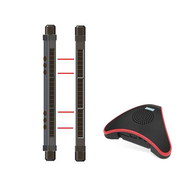 

smart home sensor waterproof courtyard infrared beam detector solar powerd window wall barrier 4 beams 100m distance