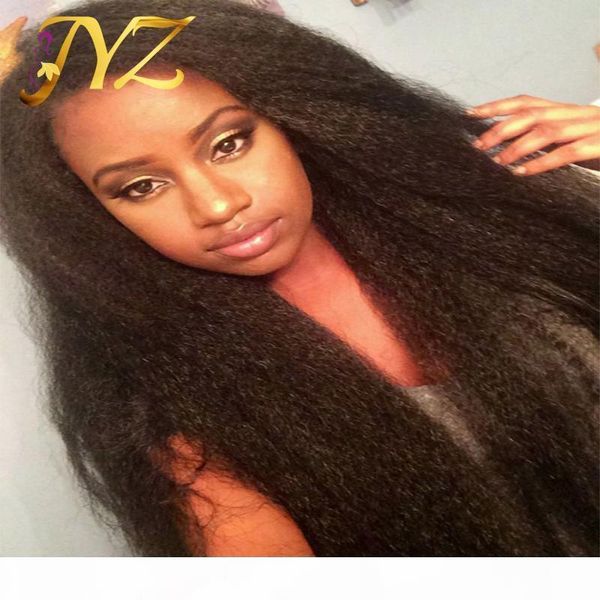 

kinky straight full lace wigs human hair lace wigs with baby hair full lace wigs for black women virgin human hair wig straight, Black;brown