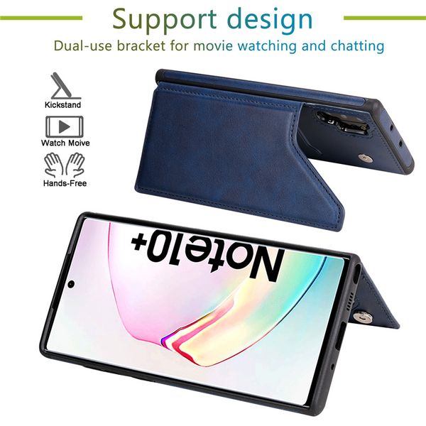 

luxury leather case for samsung galaxy note 20 10 9 8 s20 s10 e 5g s9 s8 plus a50 a30 s wallet flip