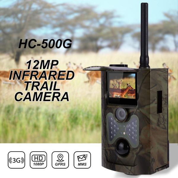 

hunting cameras hc - 550g trail camera full hd 12mp 1080p video mms gprs scouting infrared game digital