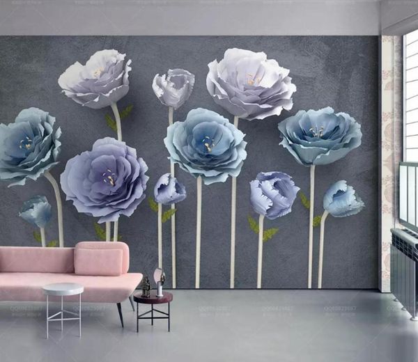 

wallpapers [self-adhesive] 3d flower 1832772 wall paper mural print decal murals