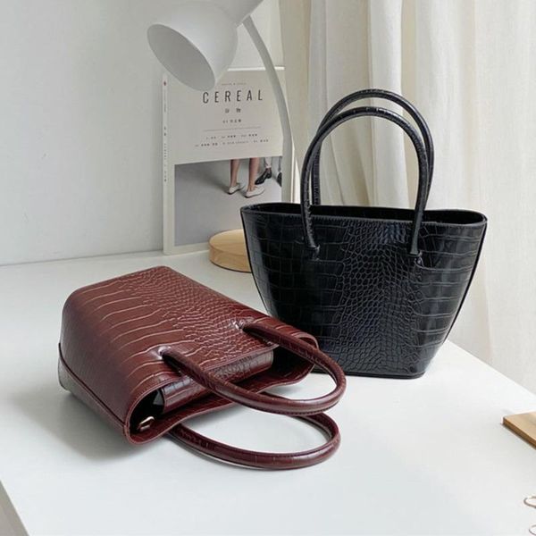 

cross body [bxx] women crocodile pattern handbag bucket pu leather personality all-match crossbody shoulder bag fashion 2021 18a1612