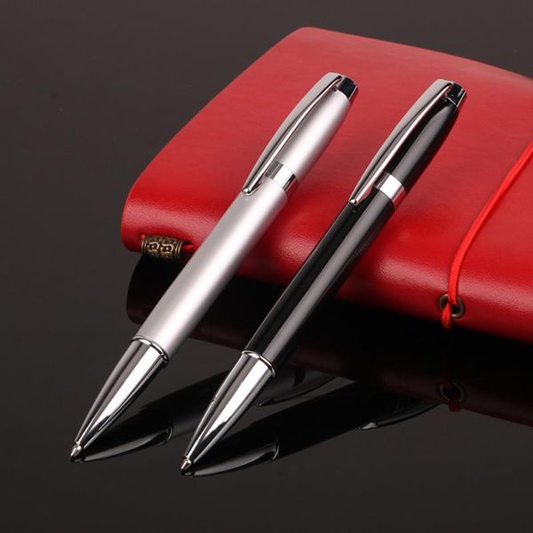 

ballpoint pens metal pen 0.7 black ink luxury roller for business gifts writing office school supplies stationery, Blue;orange