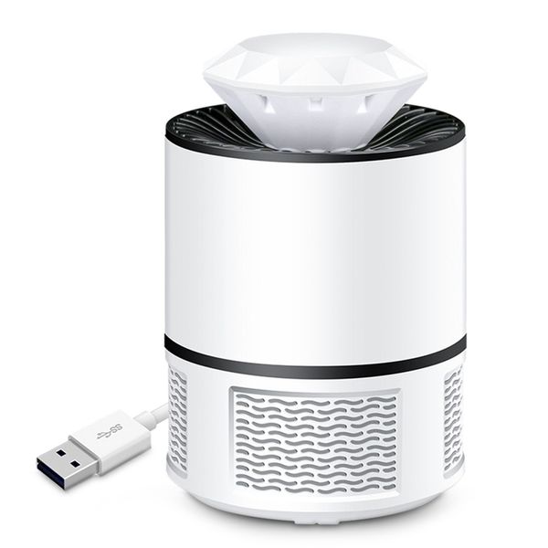 USB Electronic Mosquito Killer Lâmpada de lâmpada Luz Bug Bug Fly Insect Repeller Zapper Mosquito repelente para sala de estar Office RRD7678