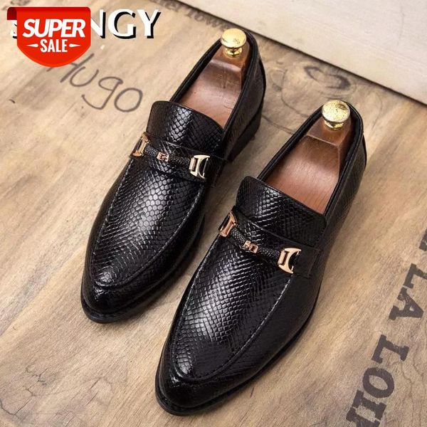 

new mens shoes casual leather oxford men's shoe bespoke leather business men shoes breathable loafers wedding party #ei52