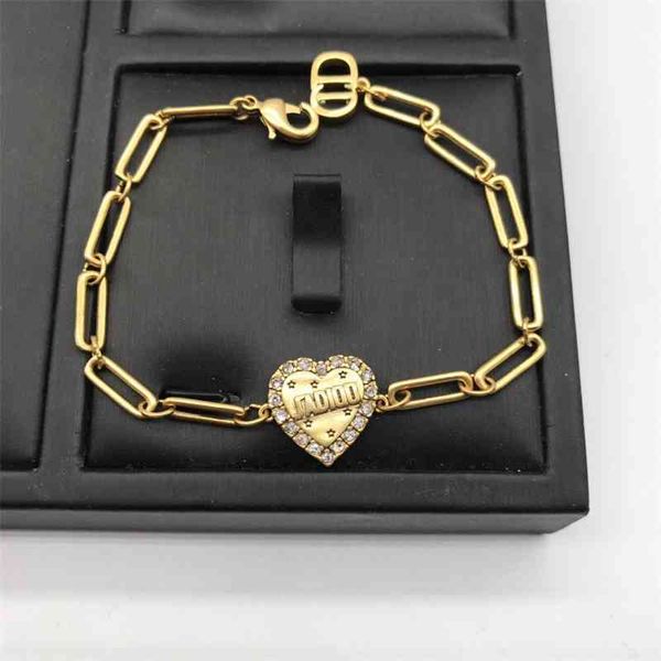 

buy 75% off bracelet necklace female red diamond heart earrings, Golden;silver