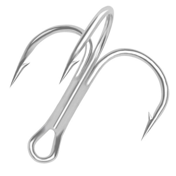 

high carbon steel sharp reinforced triple anchor hook treble three fishing hooks lure three fork claw hook fishing hooks