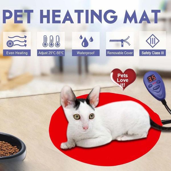 

kennels & pens electric pet dog bed mat heating cat cushion warm pad blanket mattress 120v house mascotas cama gato hondenmand