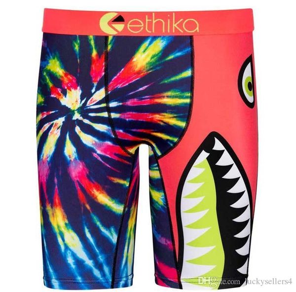 

in stocks 2020 new designer ethika mens boxer underwear sports hip hop rock excise underwear sales567463, White;black