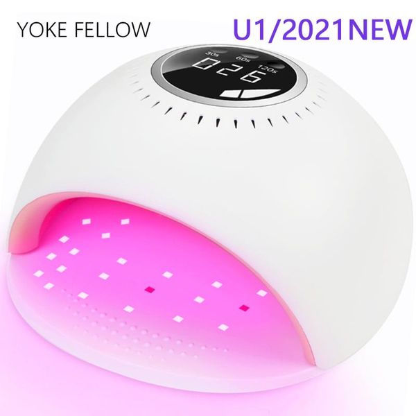 

2021new nail dryer smart 3.0 manicure uv led ice lamp for nail lamp motion sensing lcd display touch switch curing poly gel