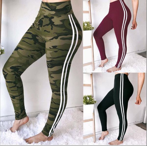 

style 2021 clothes style fashion slim woman leggings solid ankle length casual elastic female leggings, Black
